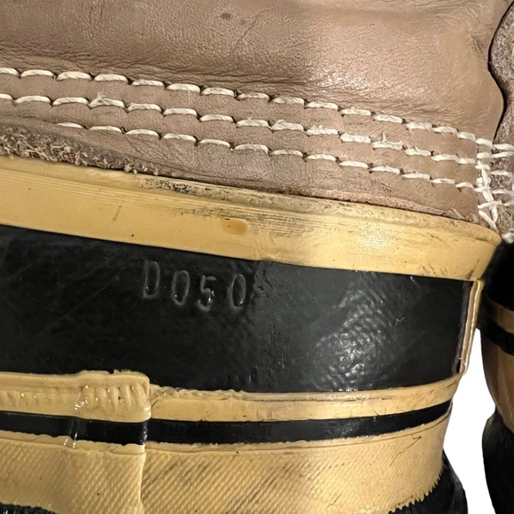 SOREL Caribou Waterproof Sherpa Wool Heavy Snow
Winter Duck Boots unisex M7 W9 - Picture 6 of 14